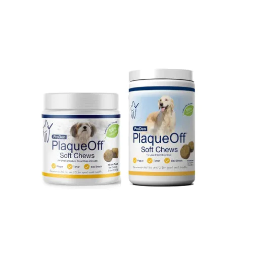 PlaqueOff Soft chews poslastice za oralnu negu pasa S/M 120kom