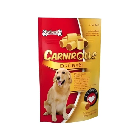 Dafiko poslastica za pse -  Carnirolls živina 200g