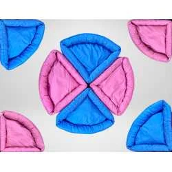 Klupko Pet Jastuk za pse - Corner PLAVI 60x90x10cm