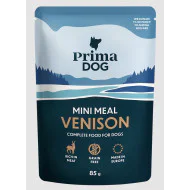 Prima Dog Mini Meal Venison in gravy 85gx24kom