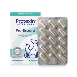 PROTEXIN Pro-Enzorb - Dodatak ishrani za pse i mačke za funkciju pankreasa 60 tableta