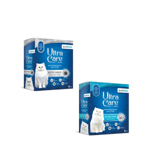 BentySandy posip za mačke Ultra care - Silver ions 8l