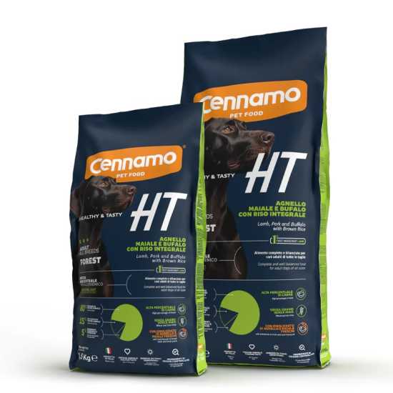 Cennamo Healthy and Tasty Dog Adult All breeds Forest - Jagnjetina, svinjetina i bivolje meso sa smeđim pirinčem 10kg
