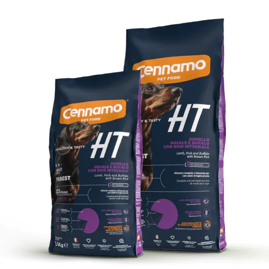 Cennamo Healthy and Tasty Dog Adult Mini Forest - Jagnjetina, svinjetina i bivolje meso sa smeđim pirinčem 10kg