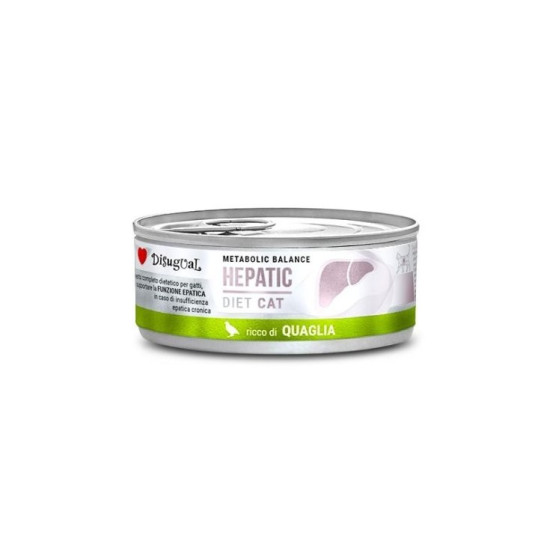 Disigual veterinarska dijeta za mačke konzerva Hepatic - Quail 85g