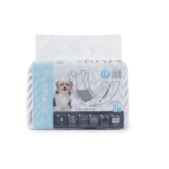 M-Pets Pelene za mužjake S 12 komada