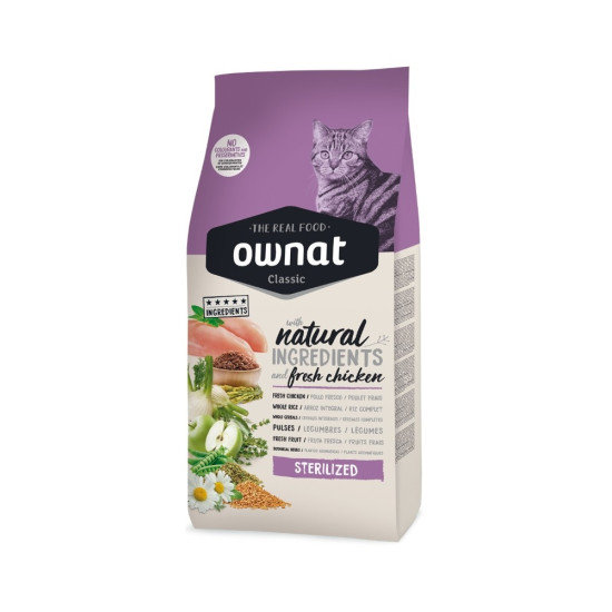 Ownat hrana za mačke Classic - Sterilised 15kg