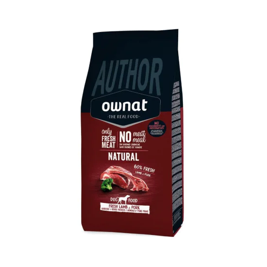 Ownat hrana za pse Author - Fresh Lamb&Pork 10kg