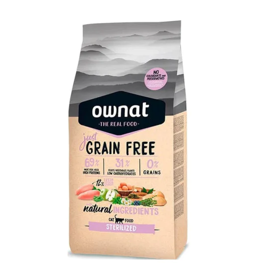 Ownat hrana za mačke GRAIN FREE - Adult Chicken Sterilised 1kg