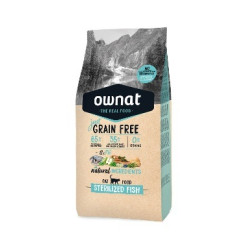 Ownat hrana za mačke GRAIN FREE - Adult Fish Sterilised 8kg