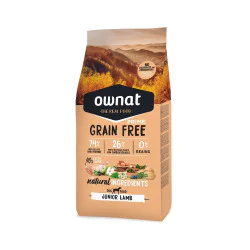 Ownat hrana za pse GRAIN FREE Prime - Junior Lamb 3kg