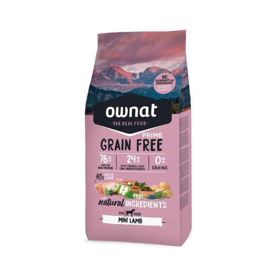Ownat hrana za pse GRAIN FREE Prime - Mini Lamb 3kg