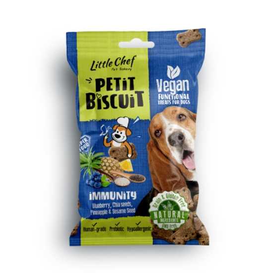Little Chef Petit Biskvit za pse Grain Free - Imunitet 100g