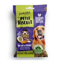 Little Chef Petit Biskvit za pse Grain Free - Koža i krzno 100g