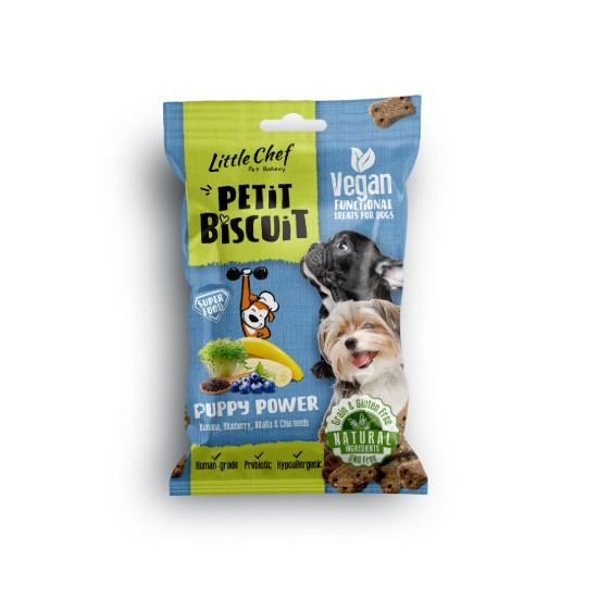 Little Chef Petit Biskvit za pse Grain Free - Puppy power 100g