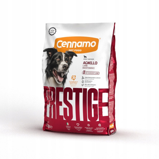 Cennamo Prestige Dog Adult Medium - Lamb 12kg Cennamo Prestige Dog Adult Medium - Lamb 12kg
