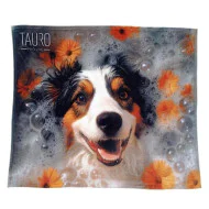 Tauro Pro Line Mekano ćebe sa motivom Australijskog ovčara 127x152cm