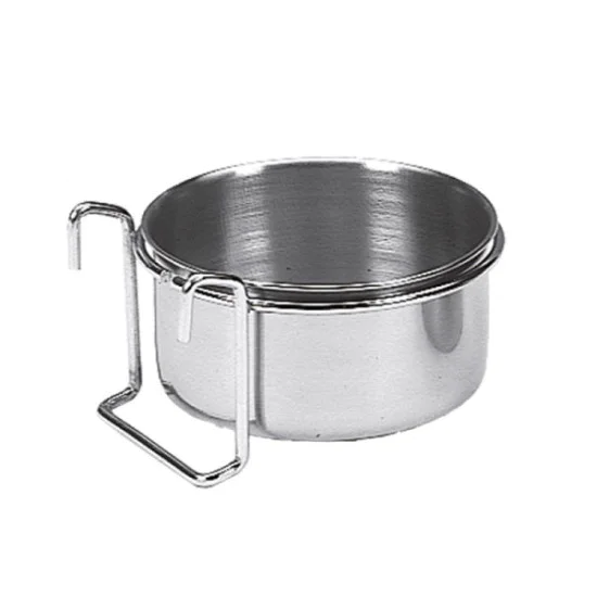 Nobby Metalna posuda za ptice sa kukicama 0.85l Nobby Metalna posuda za ptice sa kukicama 0.85l