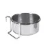 Nobby Metalna posuda za ptice sa kukicama 0.85l