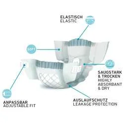 Nobby Pelene za ženke M 32-48cm 12kom