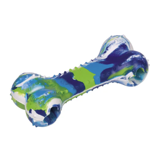 Nobby Igračka za pse Gumena kost Camouflage 18cm