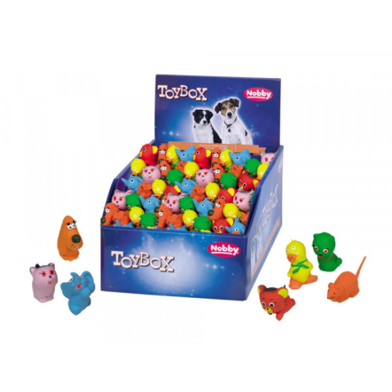 Nobby Igračka za pse Životinje lateks 5-6cm Nobby Igračka za pse Životinje lateks 5-6cm