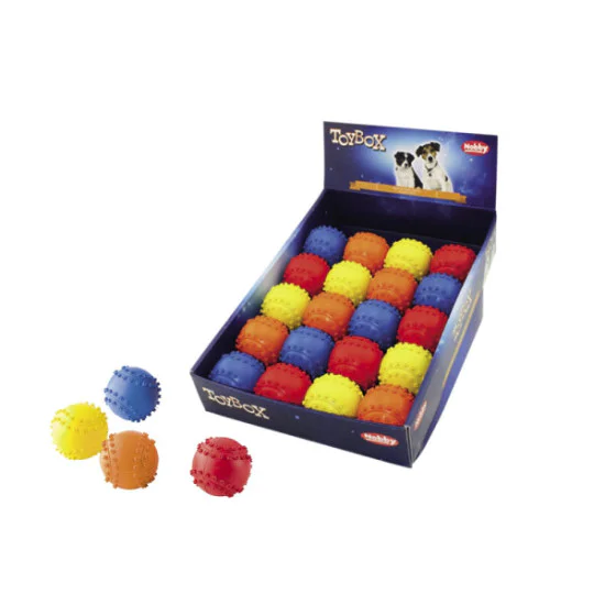 Nobby Igračka za pse Loptica gumena 6.5cm