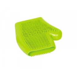 Nobby Gumena rukavica za masažu Zelena