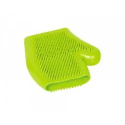 Nobby Gumena rukavica za masažu Zelena