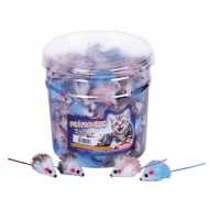 Nobby Igračka za mačke Čupavi miš 5cm