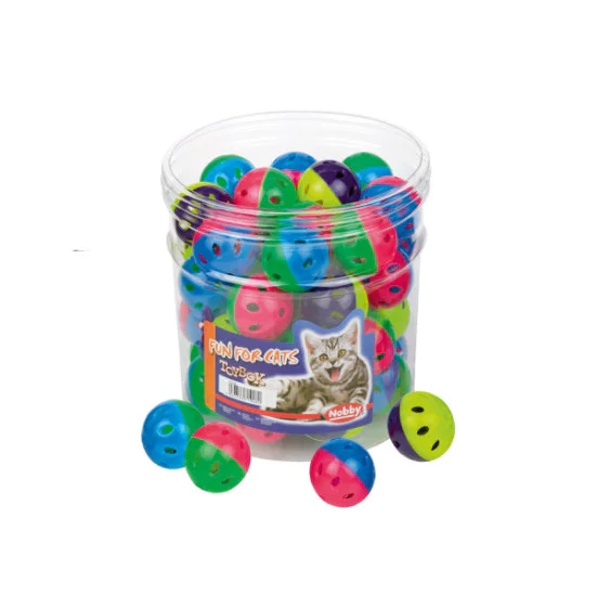 Nobby Igračka za mačke Plastična lopta 4cm Nobby Igračka za mačke Plastična lopta 4cm