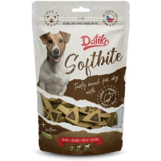 Dafiko poslastica za pse -  Softbite Filled Triangle Šunka 150g