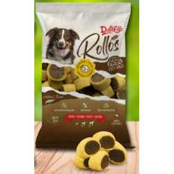 Dafiko poslastica za pse -  Rollos živina 500g