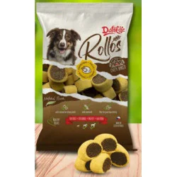 Dafiko poslastica za pse -  Rollos živina 500g