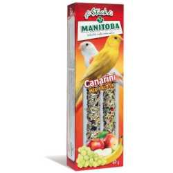 Manitoba Štapići miks sa voćem - za manje ptice 60g