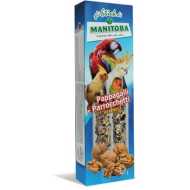 Manitoba Štapići za papagaje - Mix sa orašastim plodovima 120g