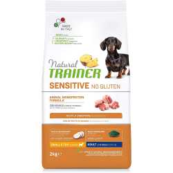 Trainer Natural SENSITIVE No Gluten hrana za pse - Pork - Small&Toy Adult 2kg