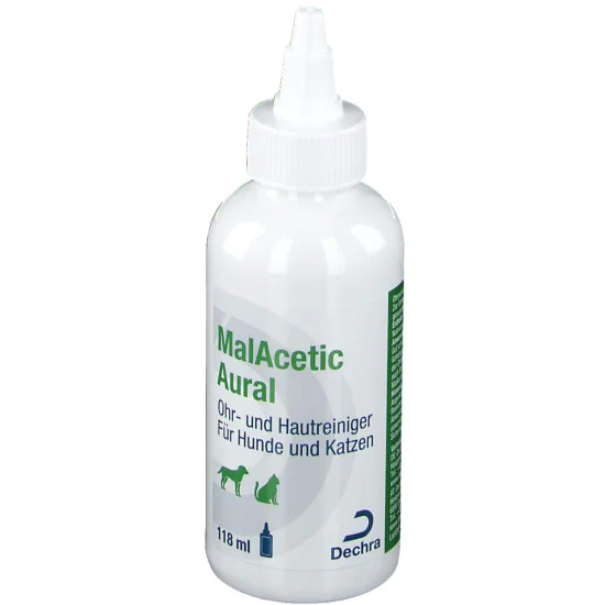 MalAcetic Aural Dog&Cat sredstvo za čišćenje ušiju 118ml
