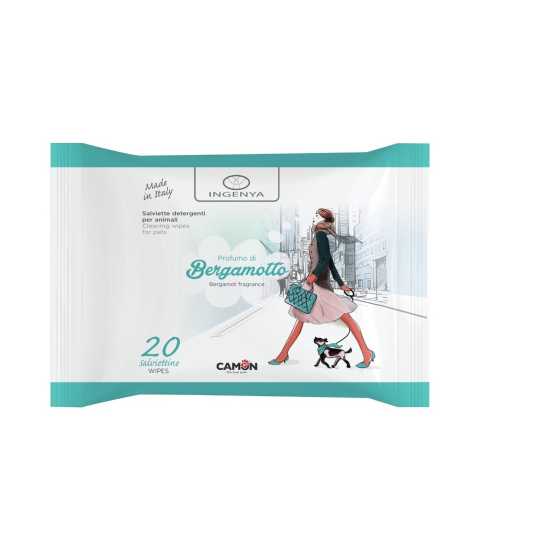 INGENYA Vlažne maramice Bergamot - 20kom