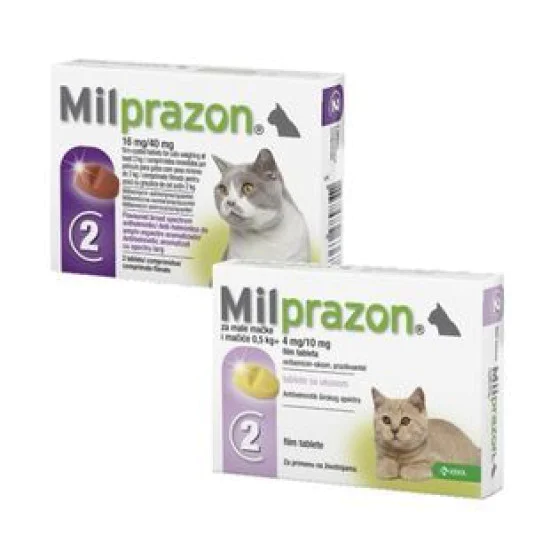 Milprazon tableta za mačke i mačiće 0.5-2kg 1 komad