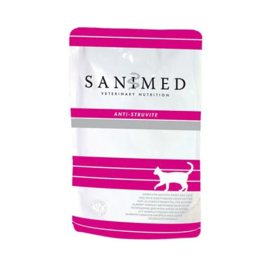 SANIMED za mačke Anti-struvite 12x100g SANIMED za mačke Anti-struvite 12x100g