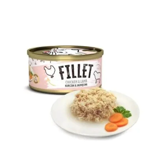 Mr. Bandit konzerva za mačke Fillet - Chicken with lamb 80g