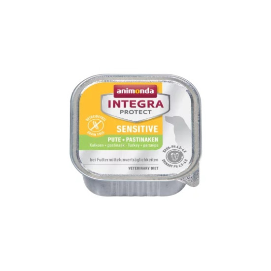 Animonda Integra Sensitive pašteta za pse - Ćuretina i paškanat 11x150g