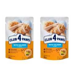 Club4Paws sos za mačke Cat - Losos 85g
