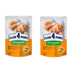 Club4Paws sos za mačke Cat - Piletina 85g