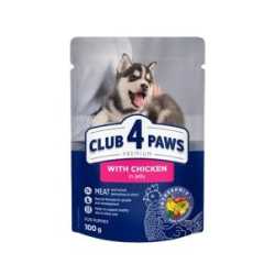 Club4Paws sos za pse Puppy - Piletina u želeu 100g