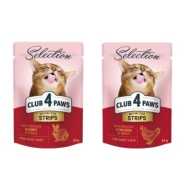 Club4Paws Selection sos za mačke Cat - File piletina 85g