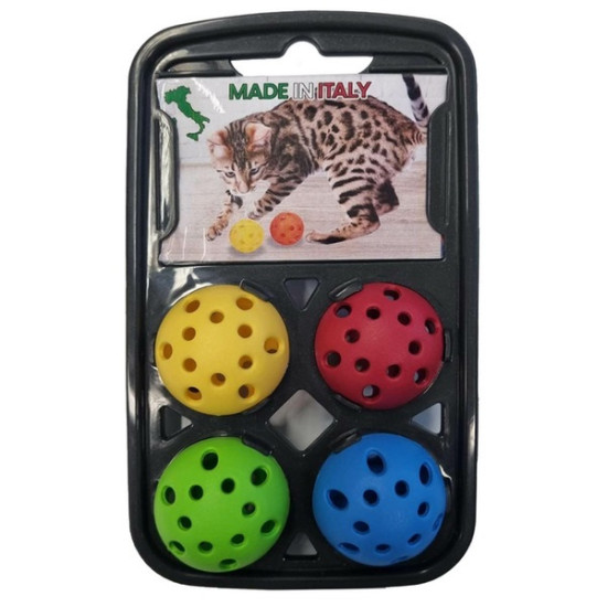 Georplast NEBULA set 4 loptice igračka za mačke