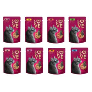 My Love sos za mačke Cat - Govedina i šargarepa u želeu 85g