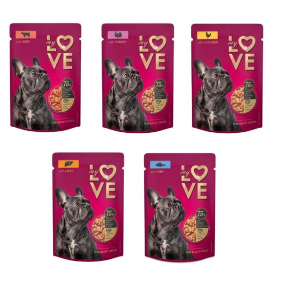 My Love sos za pse Dog - Jetra 100g